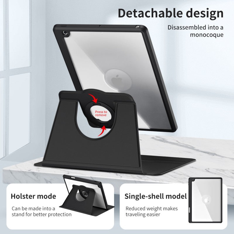 Pbuddy IPad Slim Detachable Smart Cover, Foldable Stand, 360° Rotation Ipad 10.2 7/8/9 Ipad 9.7 Air 1/2 Ipad 5/6 Pbuddy IPad Slim Detachable Smart Cover, Foldable Stand, 360° Rotation Ipad 10.2 7/8/9 Ipad 9.7 Air 1/2 Ipad 5/6
